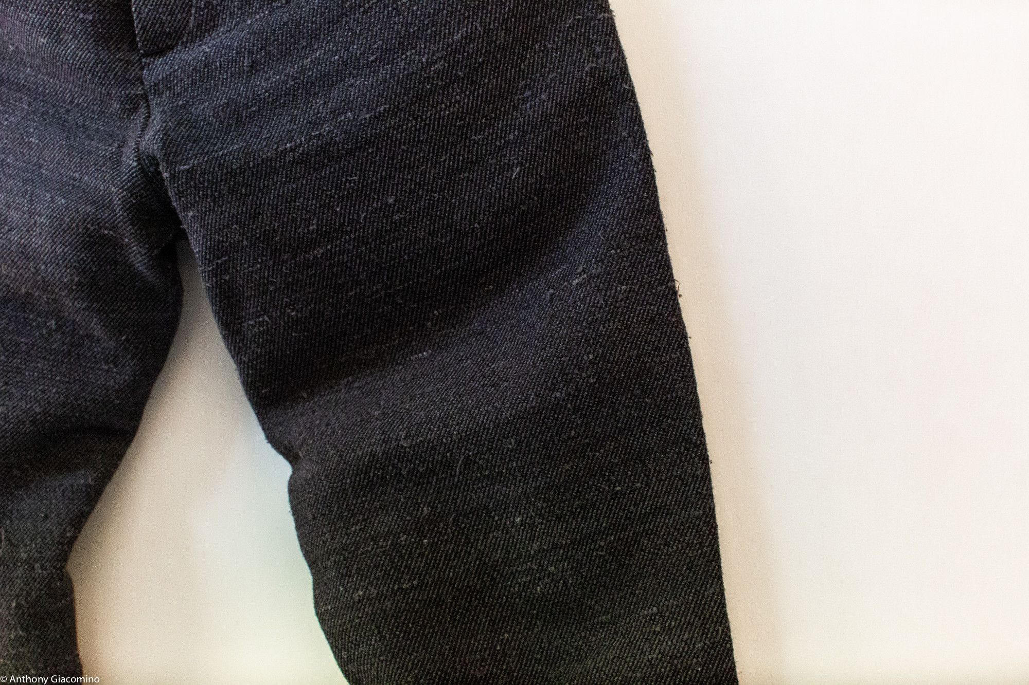 Label Under Construction Handspun Tussah Silk One-Cut Pants Size US 30 / EU 46 - 3 Thumbnail