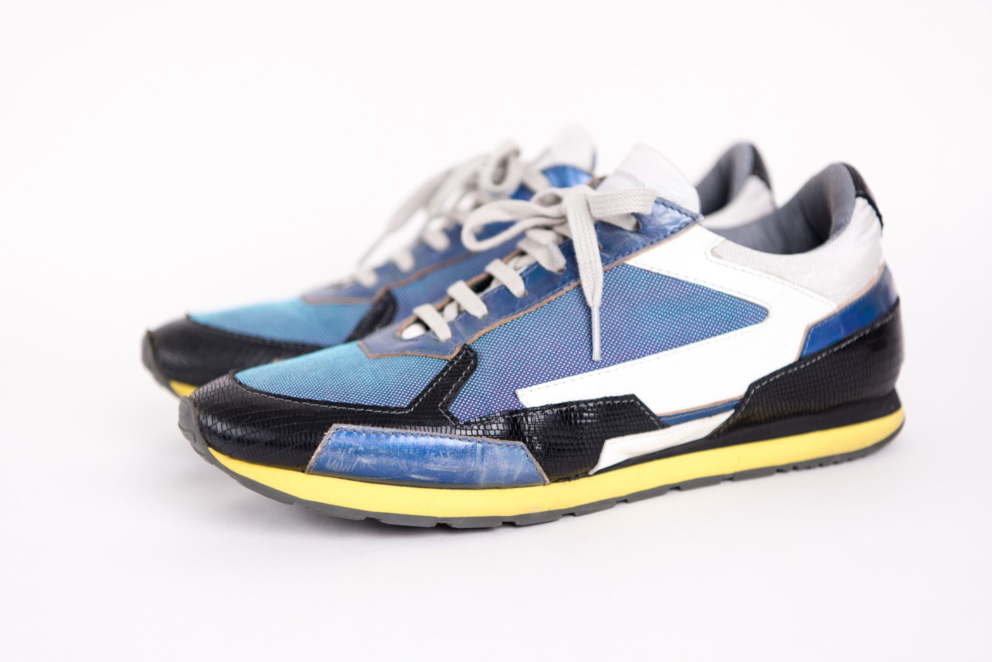 Raf Simons Multicolor Low Top Sneakers Size US 9 / EU 42 - 4 Thumbnail