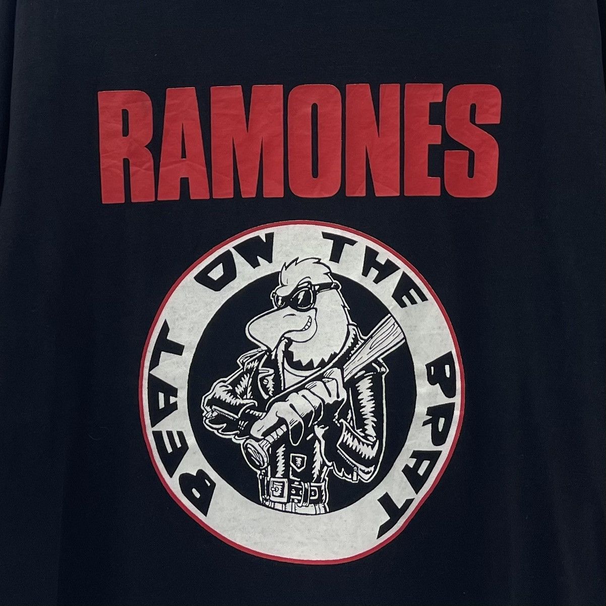 Band Tees × Vintage Ramones Vintage 90s T-Shirt Beat On The Brat Size US L / EU 52-54 / 3 - 2 Thumbnail