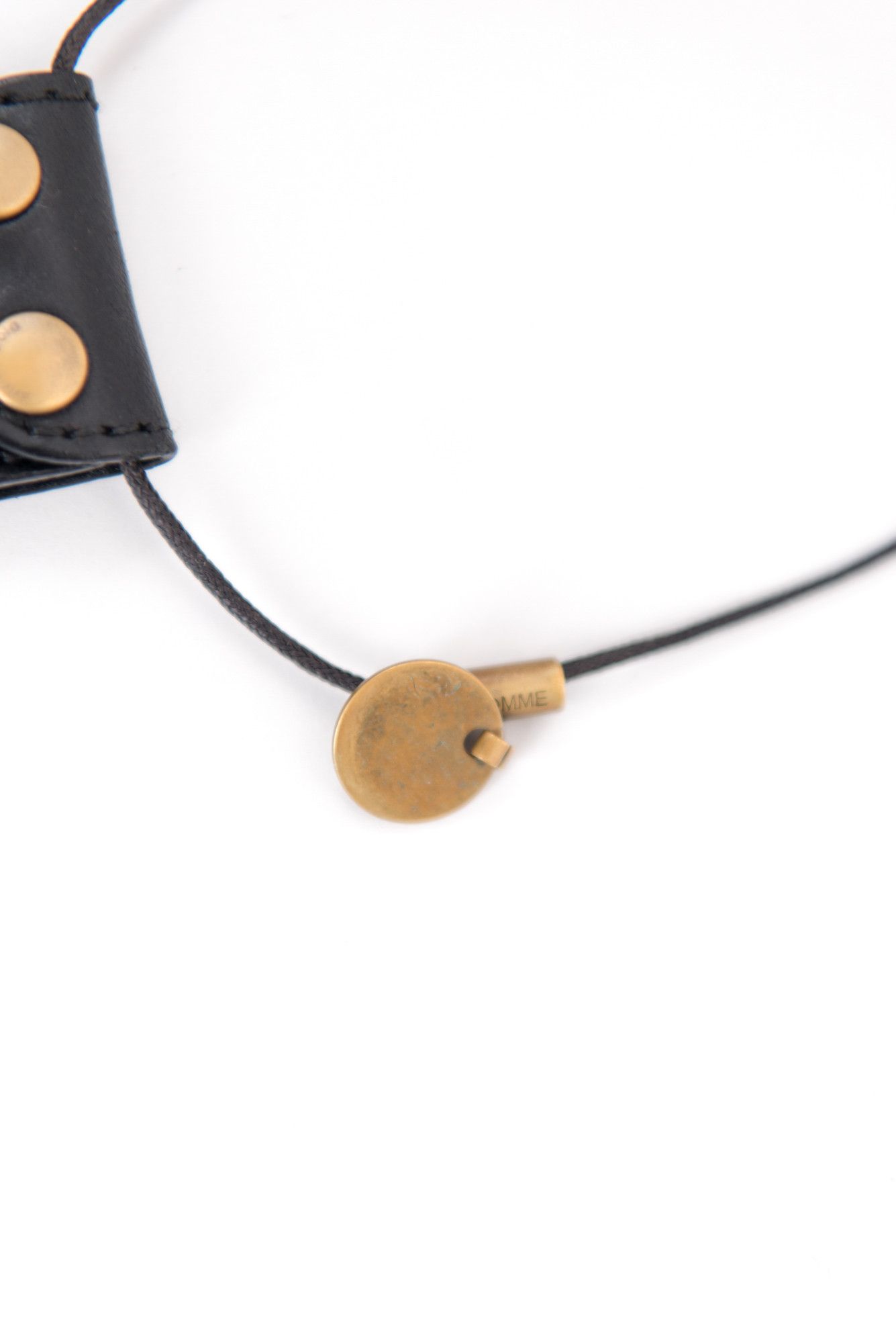 Dior Leather pouch necklace Size ONE SIZE - 3 Thumbnail
