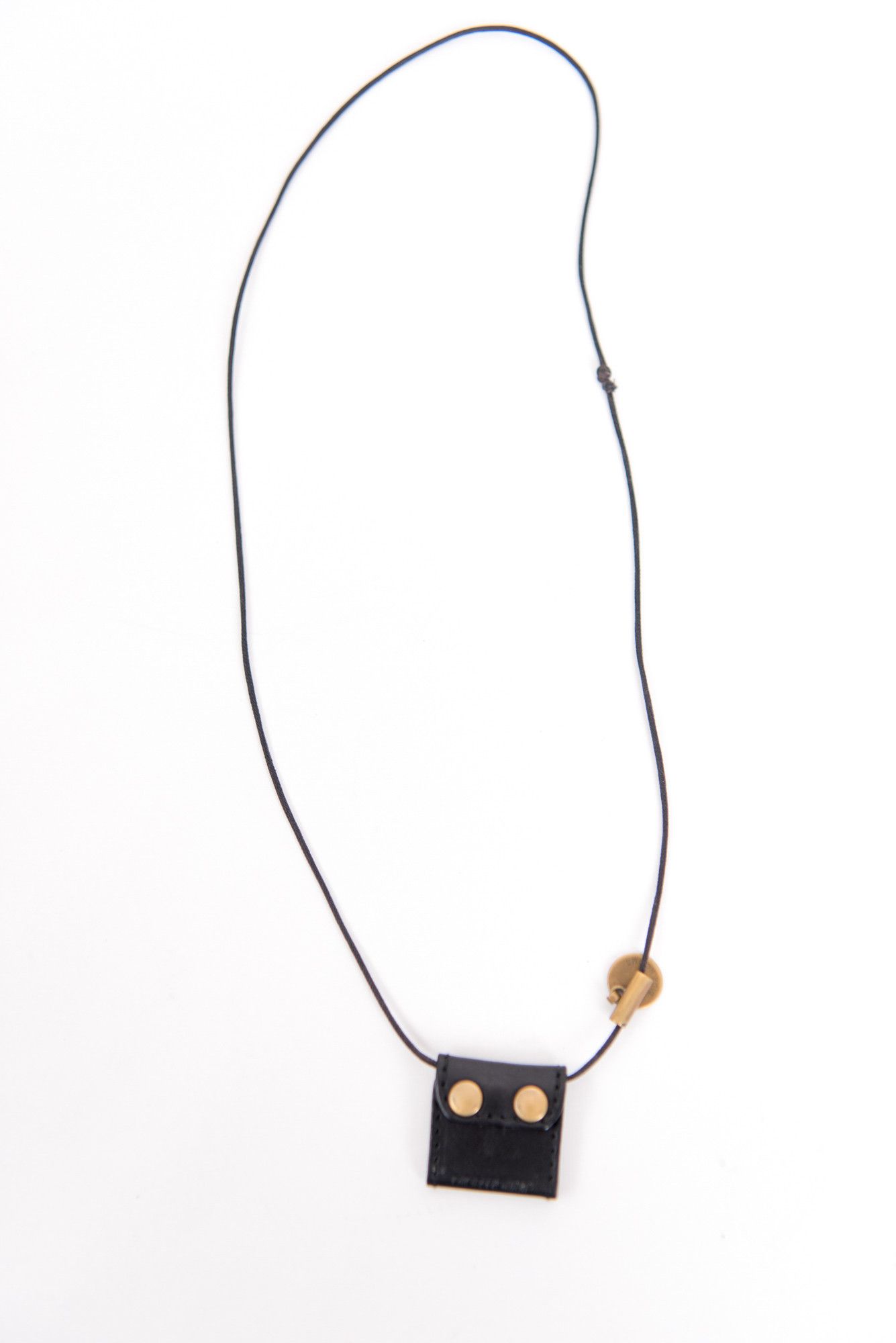 Dior Leather pouch necklace Size ONE SIZE - 1 Thumbnail