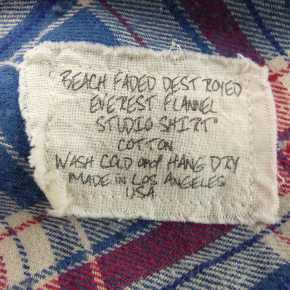 Greg Lauren Destroyed Everest Flannel Size US S / EU 44-46 / 1 - 4 Thumbnail