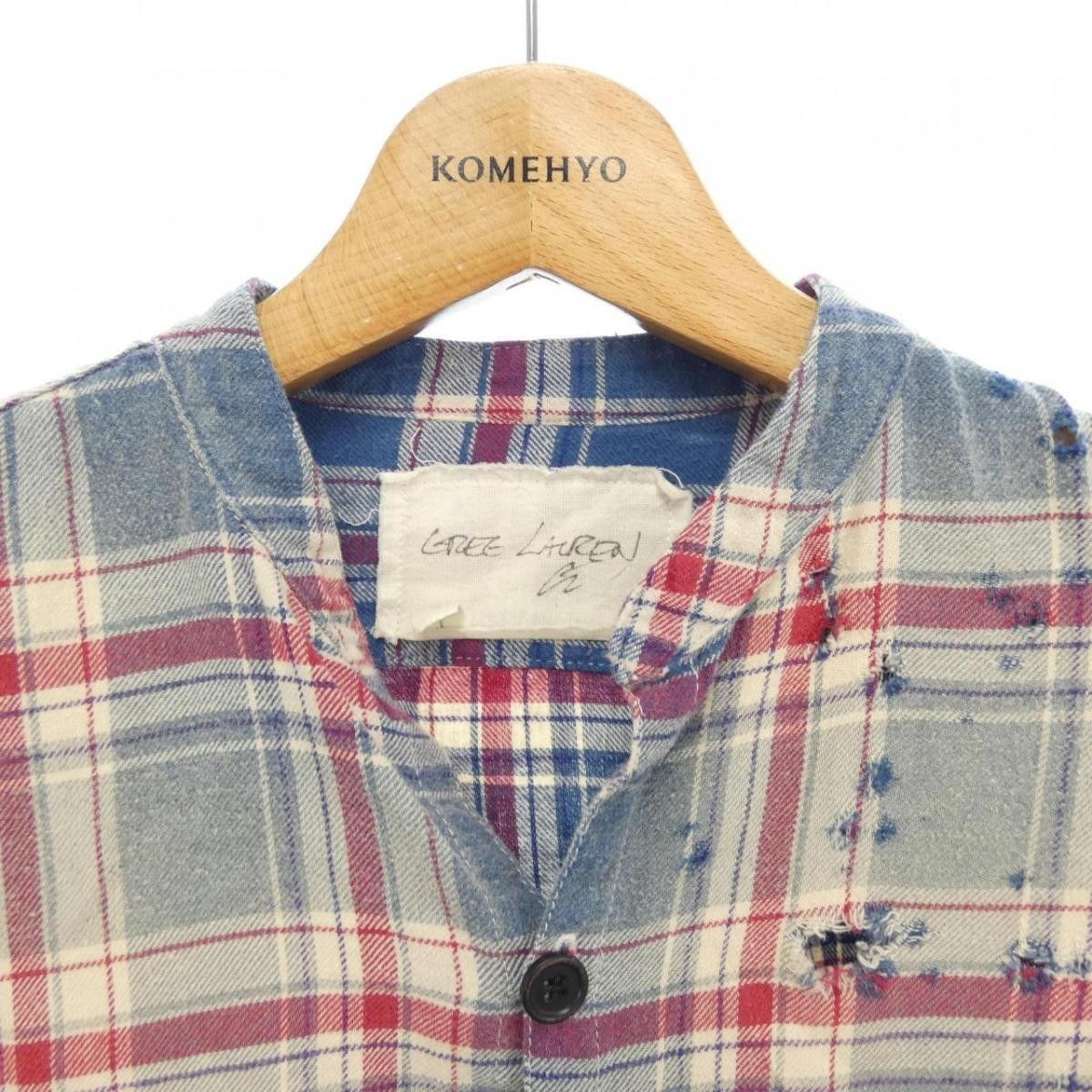 Greg Lauren Destroyed Everest Flannel Size US S / EU 44-46 / 1 - 6 Thumbnail