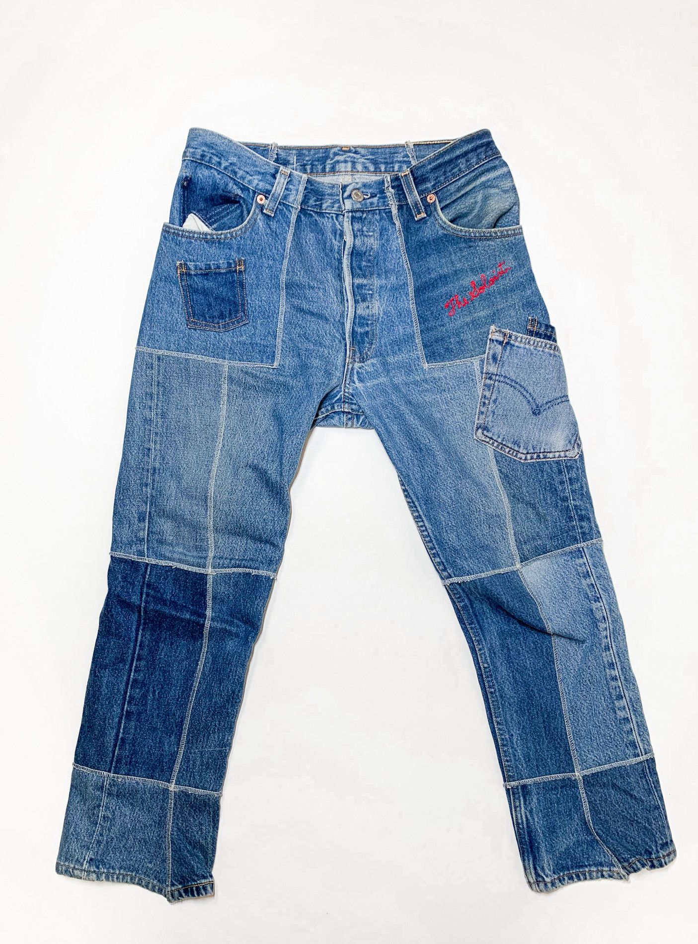 タカヒロミヤシタ ソロイスト パッチワークデニム 46 TAKAHIRO