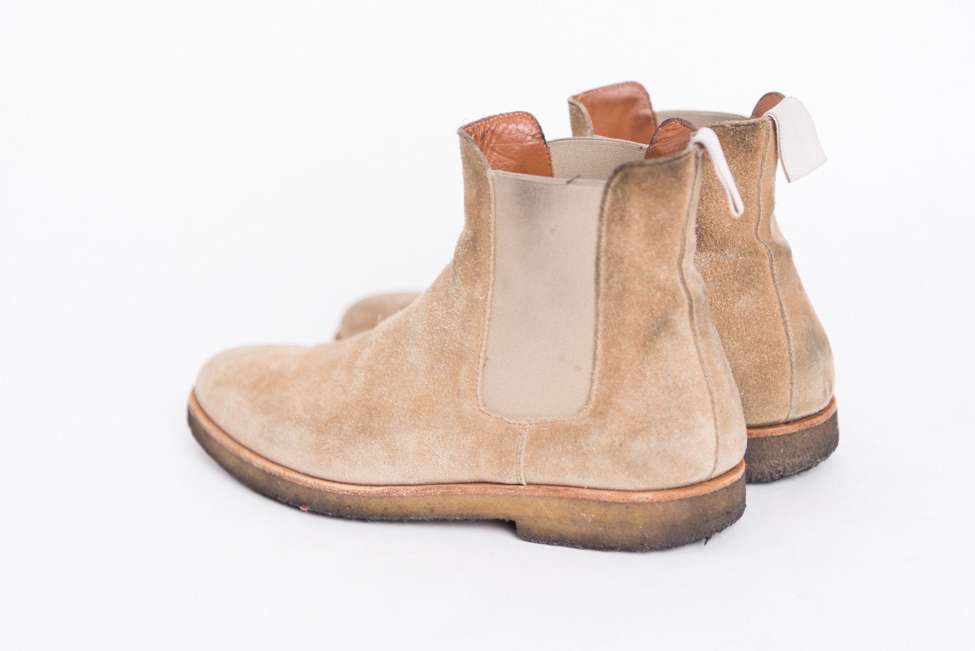 Common Projects Tan Suede Chelsea Size US 9 / EU 42 - 6 Thumbnail