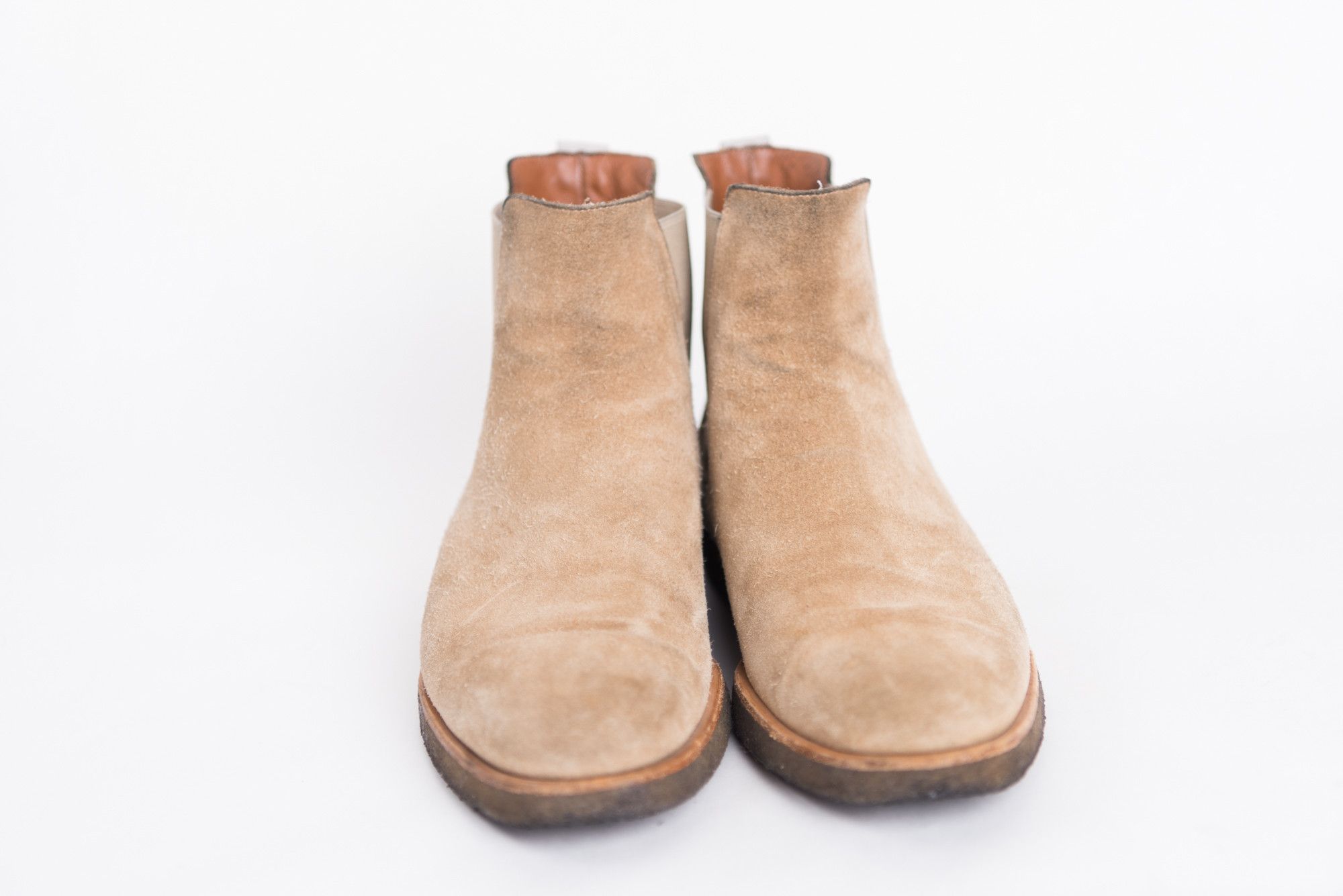 Common Projects Tan Suede Chelsea Size US 9 / EU 42 - 5 Thumbnail