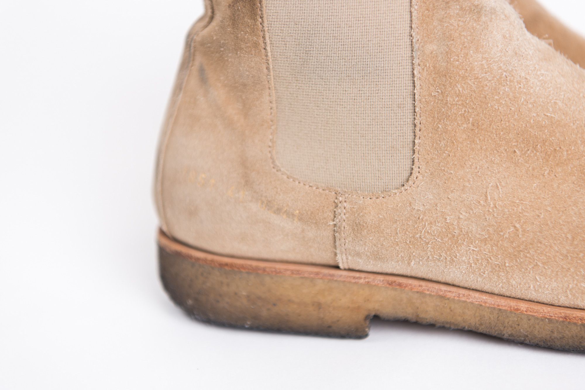 Common Projects Tan Suede Chelsea Size US 9 / EU 42 - 3 Thumbnail