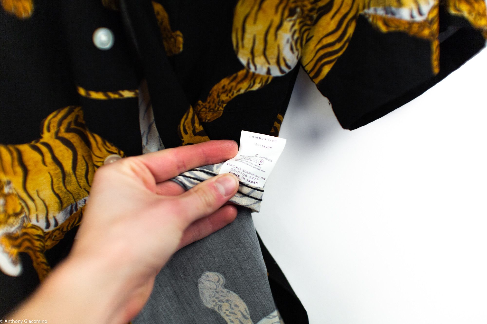 Wacko Maria The Guilty Parties tiger rayon buttonup Size US S / EU 44-46 / 1 - 7 Thumbnail