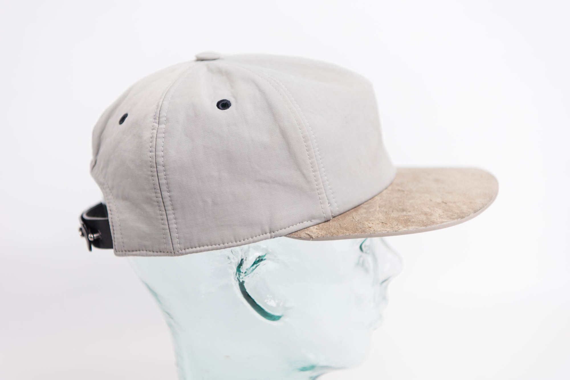 Rick Owens Drkshdw Pearl Hat Blistered Leather Brim Size ONE SIZE - 6 Thumbnail