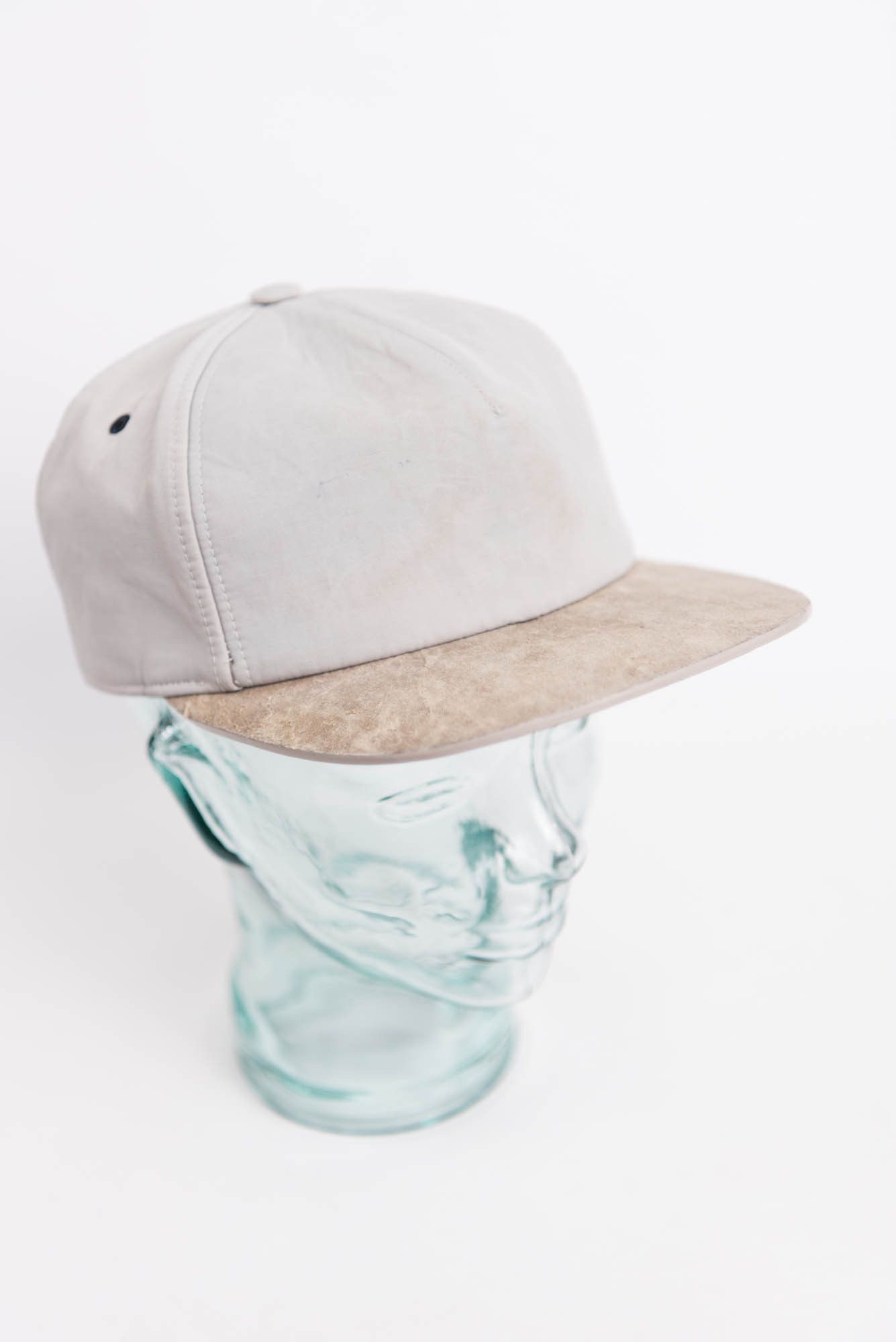 Rick Owens Drkshdw Pearl Hat Blistered Leather Brim Size ONE SIZE - 2 Thumbnail