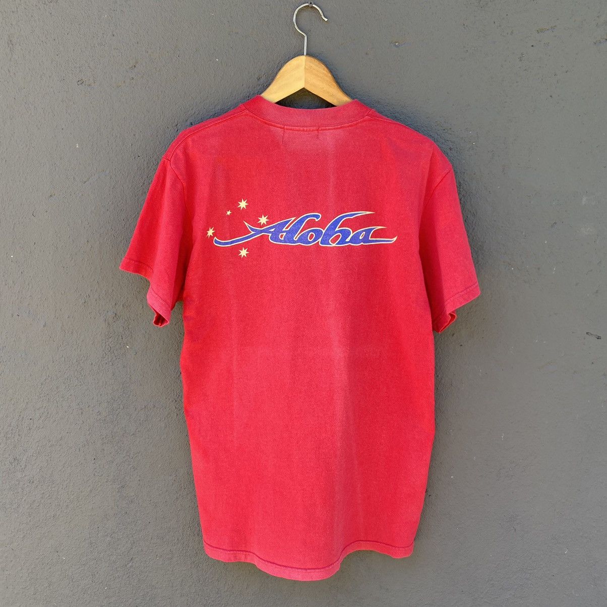 Vintage Vintage Sun Faded 90s Australia Aloha Surfing ERD GRUNGE T Size US M / EU 48-50 / 2 - 1 Thumbnail
