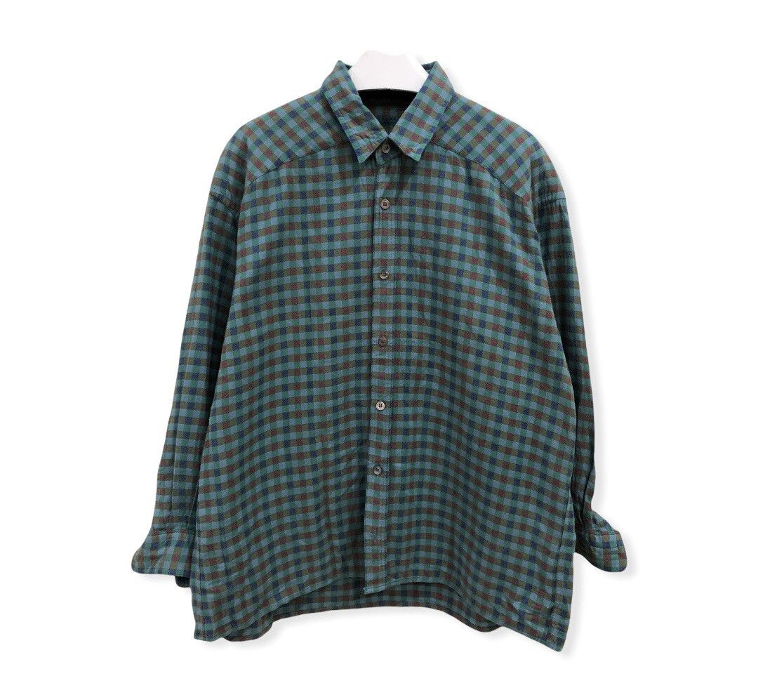 Vintage Plaid Tartan Flannel Shirt 👕