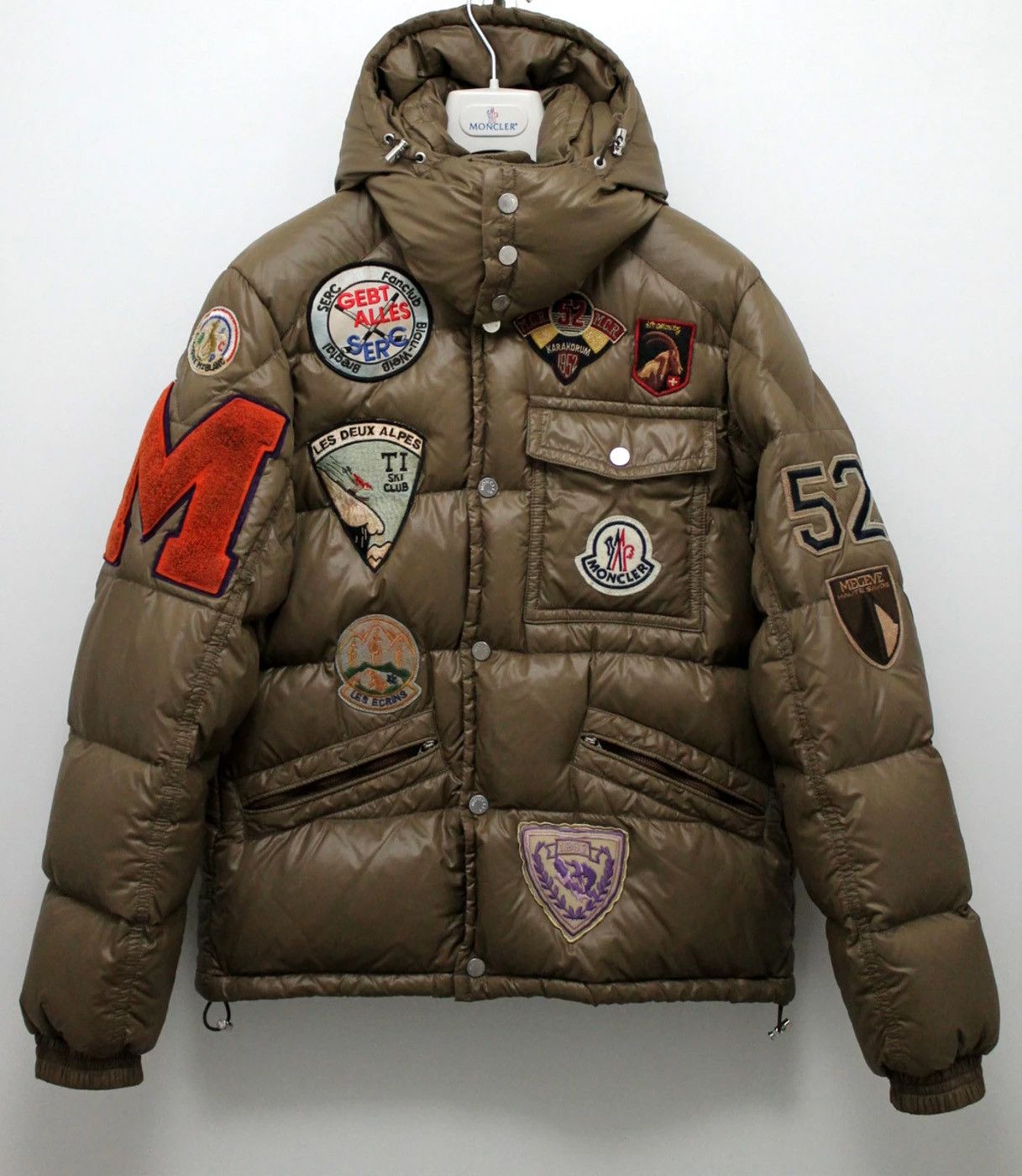 Moncler K2 Special Big Patches Hooded Down Jacket Size US M / EU 48-50 / 2 - 2 Thumbnail