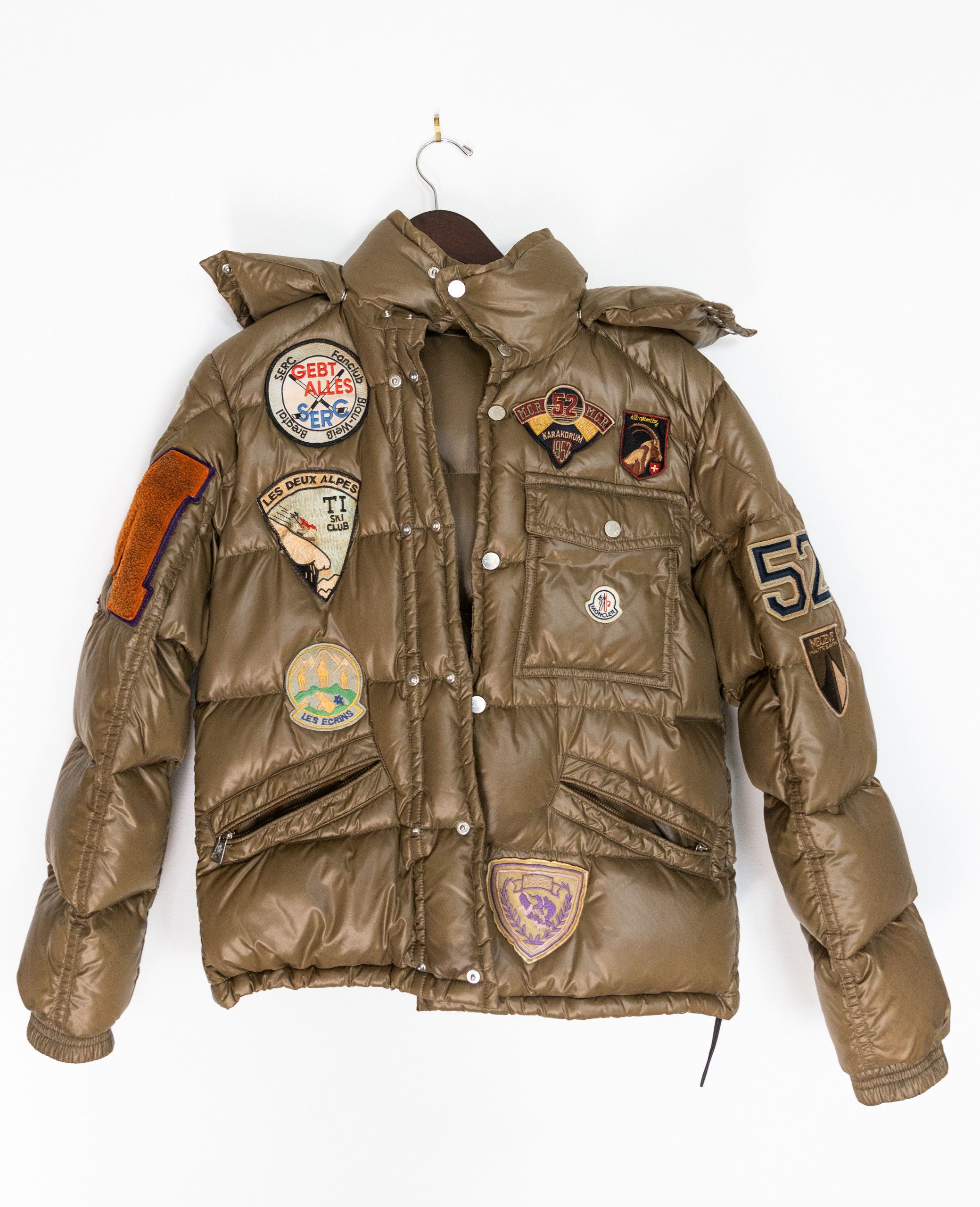 Moncler K2 Special Big Patches Hooded Down Jacket Size US M / EU 48-50 / 2 - 18 Thumbnail