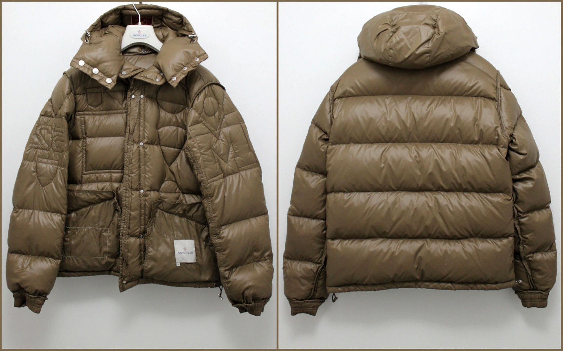 Moncler K2 Special Big Patches Hooded Down Jacket Size US M / EU 48-50 / 2 - 10 Thumbnail