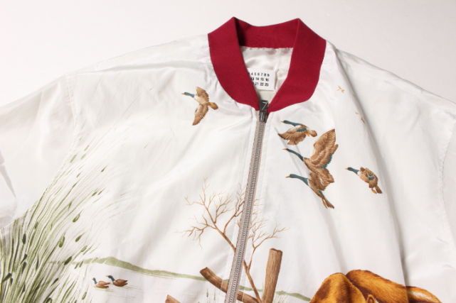 Maison Margiela Fox Print Silk Jacket Size US S / EU 44-46 / 1 - 6 Thumbnail