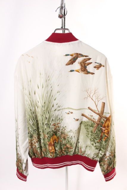 Maison Margiela Fox Print Silk Jacket Size US S / EU 44-46 / 1 - 3 Thumbnail