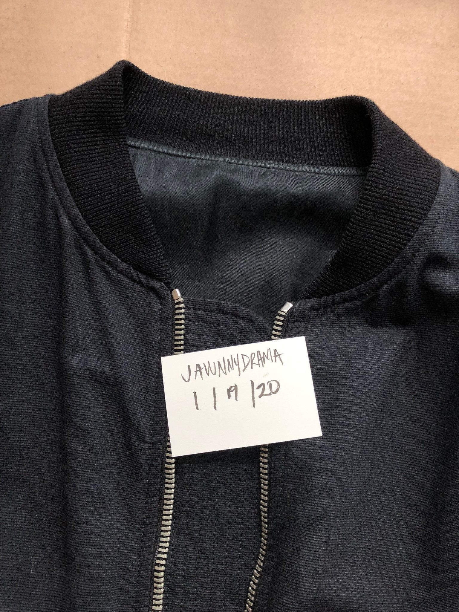 Rick Owens SS11 Anthem Ma-1 Cord Bomber Jacket Size S Rick Owens Size US S / EU 44-46 / 1 - 5 Thumbnail