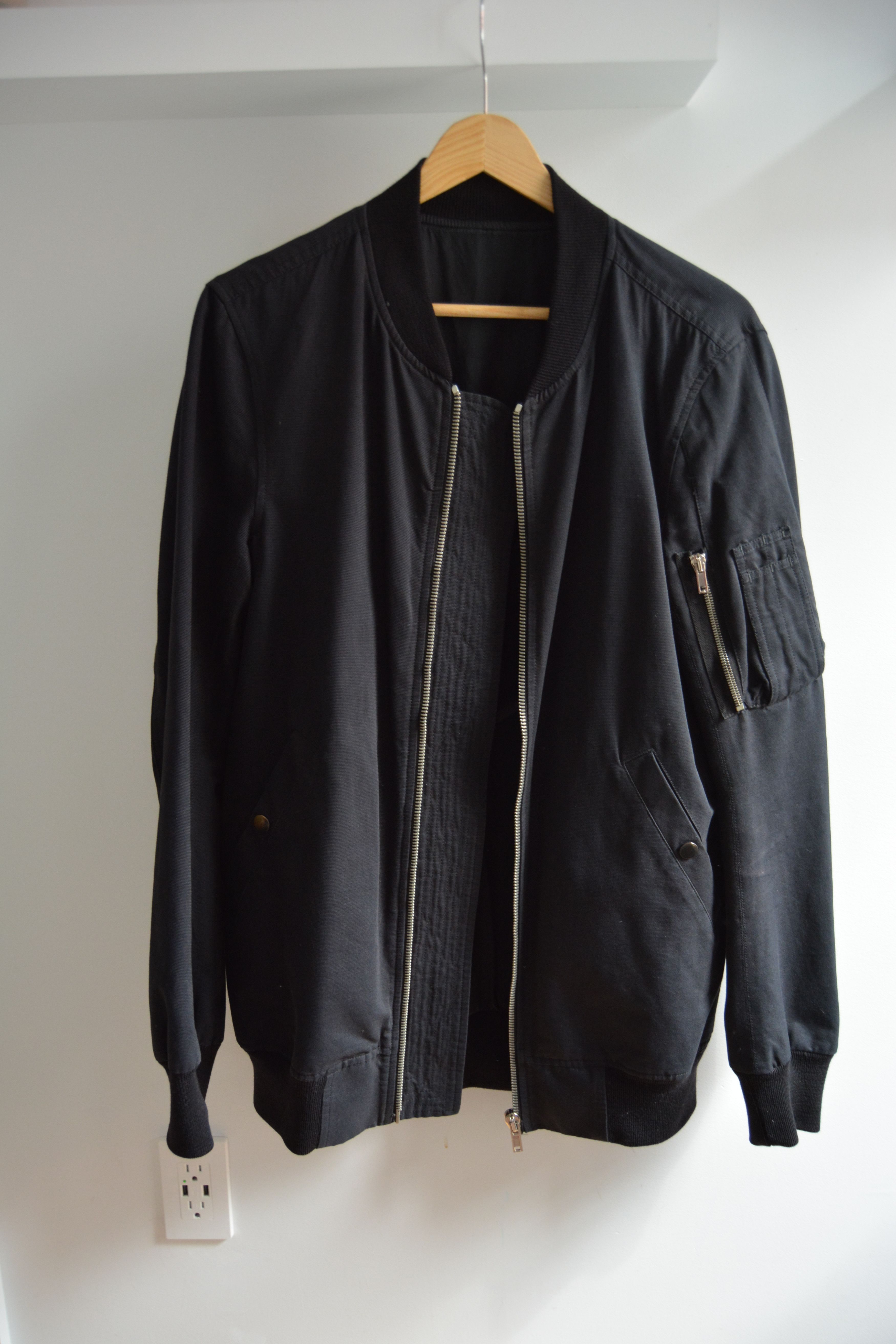 Rick Owens SS11 Anthem Ma-1 Cord Bomber Jacket Size S Rick Owens Size US S / EU 44-46 / 1 - 2 Thumbnail