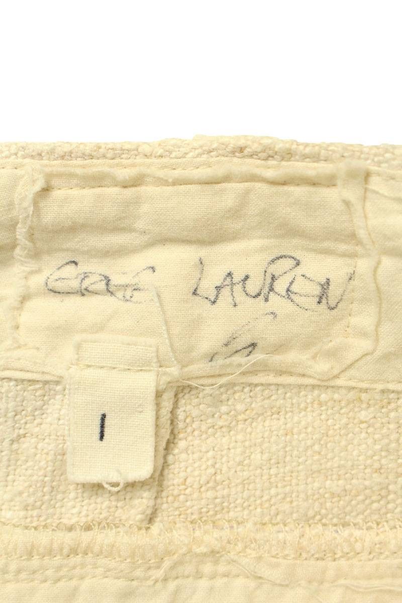 Greg Lauren hemp sand color trousers Size US 30 / EU 46 - 3 Thumbnail