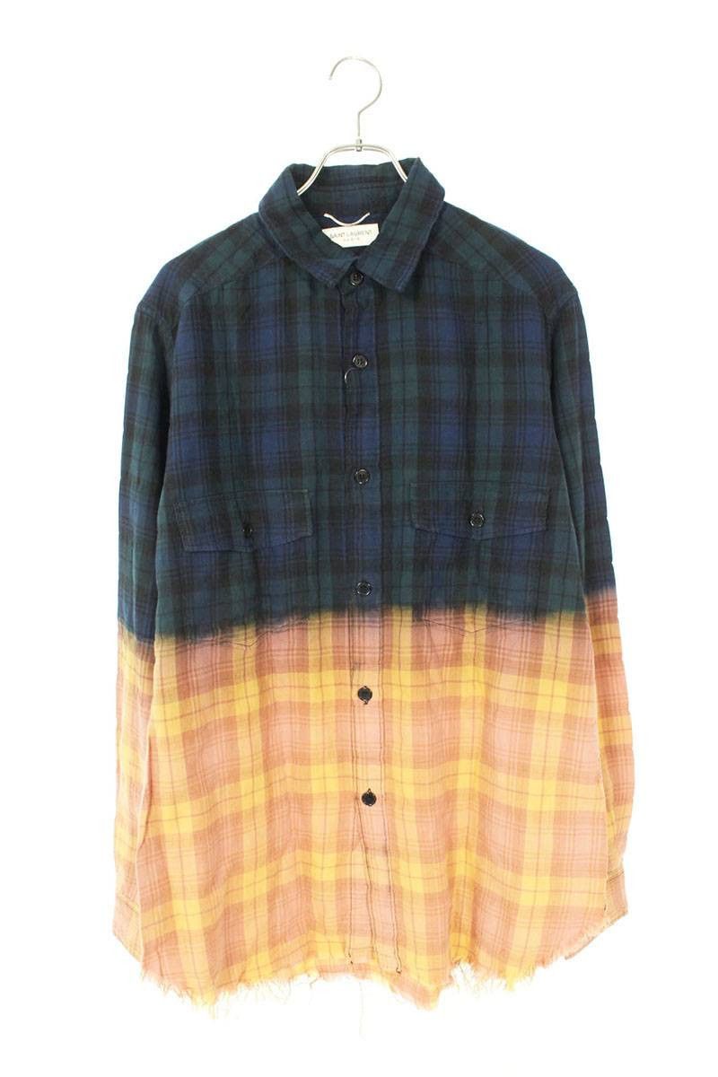 Saint Laurent Paris Bleached Flannel Size US S / EU 44-46 / 1 - 2 Thumbnail