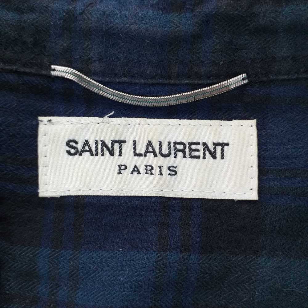 Saint Laurent Paris Bleached Flannel Size US S / EU 44-46 / 1 - 8 Thumbnail
