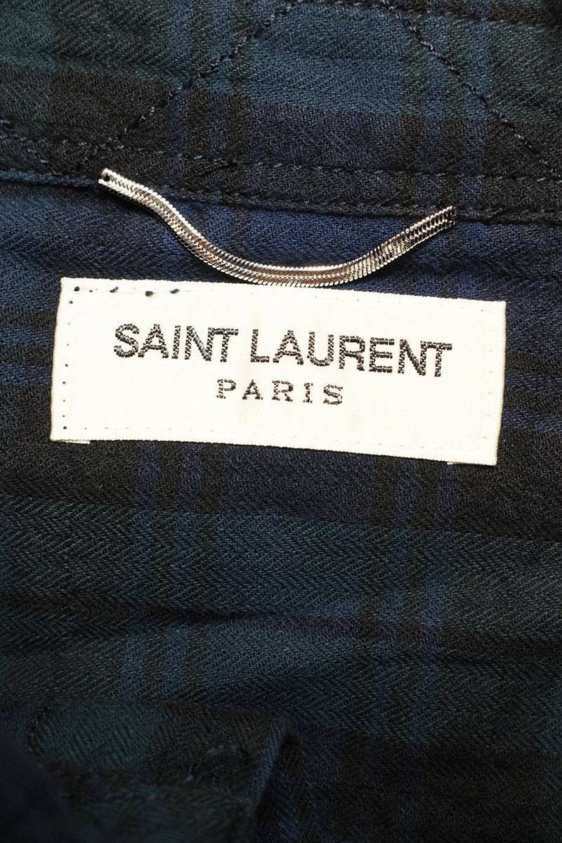Saint Laurent Paris Bleached Flannel Size US S / EU 44-46 / 1 - 4 Thumbnail