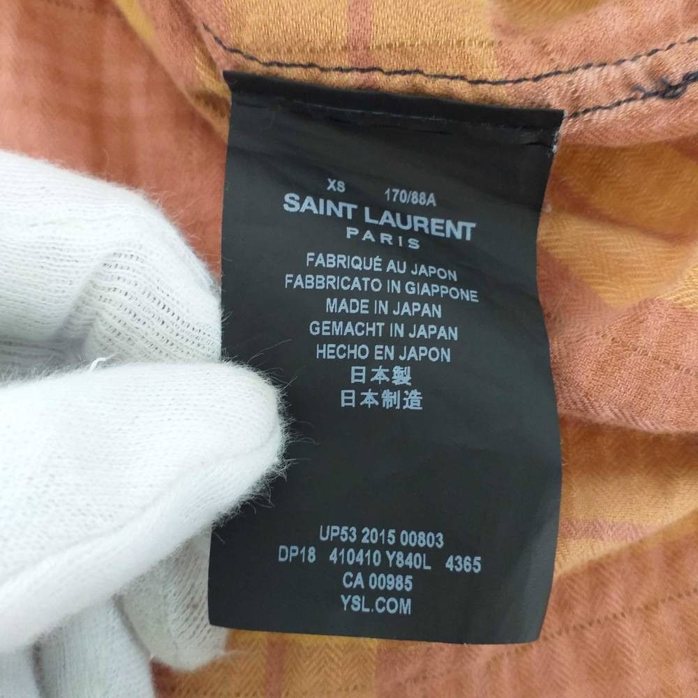 Saint Laurent Paris Bleached Flannel Size US S / EU 44-46 / 1 - 9 Thumbnail