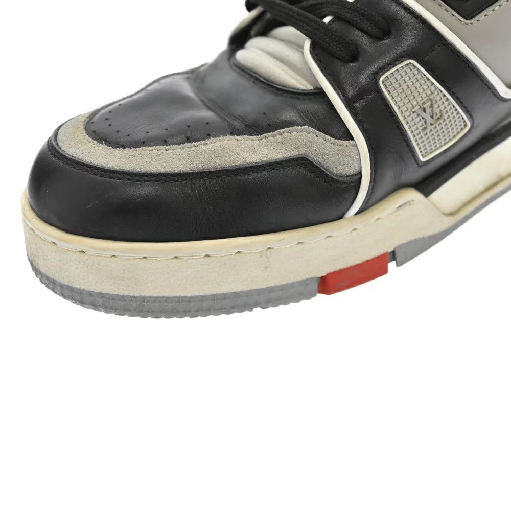 Louis Vuitton 19SS TRAINER LINE HIGH-TOP SNEAKERS CL 1128 BLACK/GRAY Size US 10 / EU 43 - 5 Thumbnail
