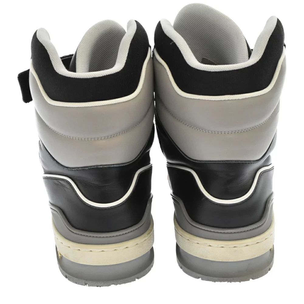 Louis Vuitton 19SS TRAINER LINE HIGH-TOP SNEAKERS CL 1128 BLACK/GRAY Size US 10 / EU 43 - 4 Thumbnail