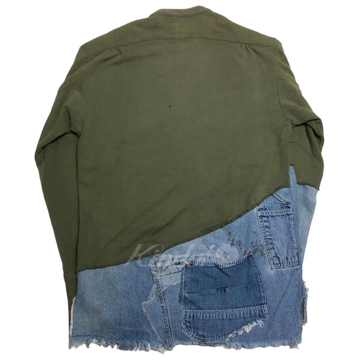 Greg Lauren 50/50 denim coat Size US M / EU 48-50 / 2 - 2 Thumbnail