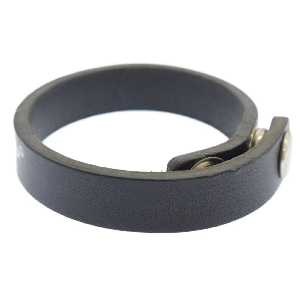 Undercover Black leather snap bracelet Size ONE SIZE - 3 Thumbnail