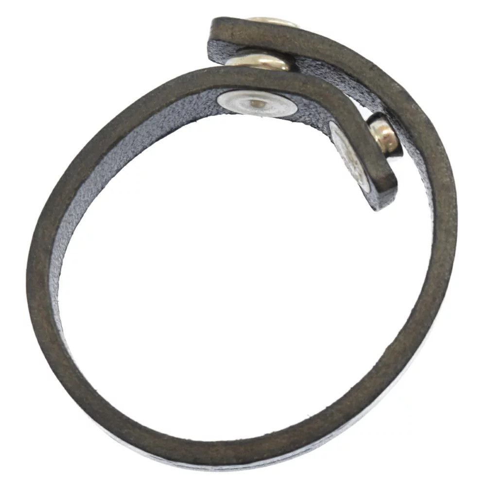 Undercover Black leather snap bracelet Size ONE SIZE - 5 Thumbnail