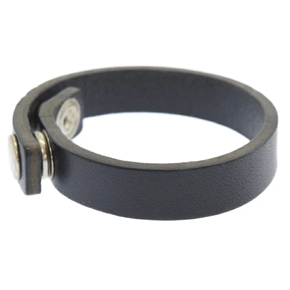 Undercover Black leather snap bracelet Size ONE SIZE - 4 Thumbnail