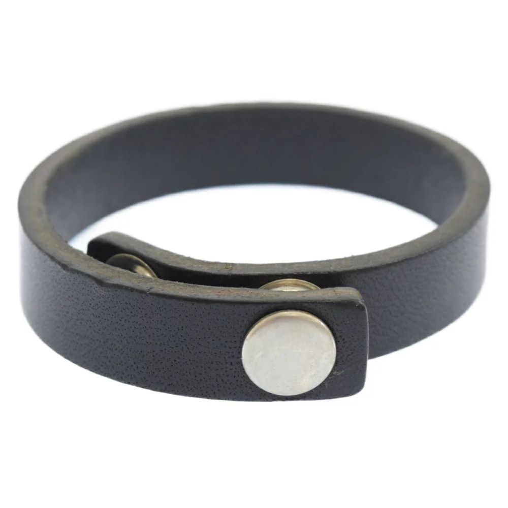 Undercover Black leather snap bracelet Size ONE SIZE - 2 Thumbnail