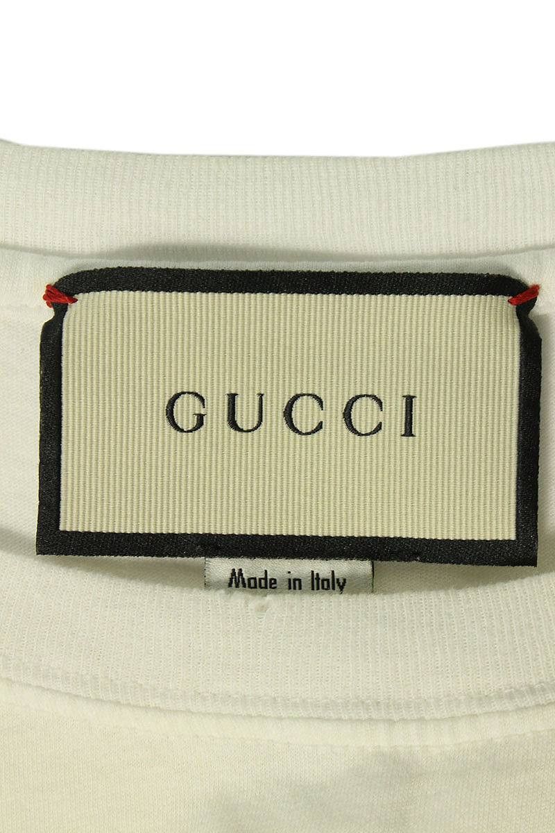 Gucci Gucci Oversized Logo Washed Tee White Size US M / EU 48-50 / 2 - 3 Thumbnail