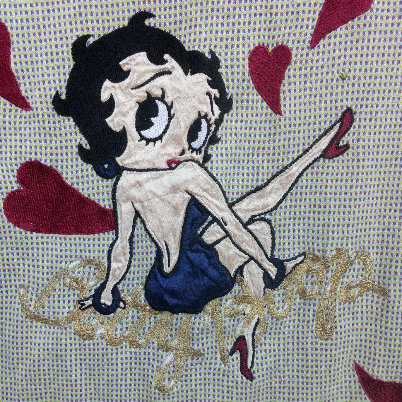 Cartoon Network × Vintage BETTY BOOP super rare hoodies embrodered sweater Size US S / EU 44-46 / 1 - 3 Thumbnail