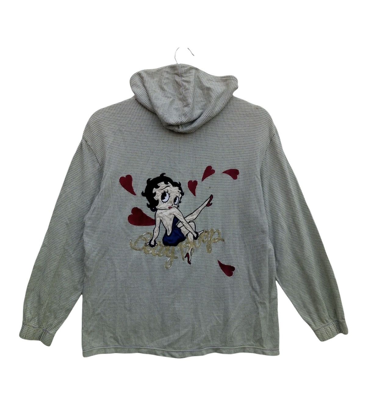 Cartoon Network × Vintage BETTY BOOP super rare hoodies embrodered sweater Size US S / EU 44-46 / 1 - 2 Thumbnail