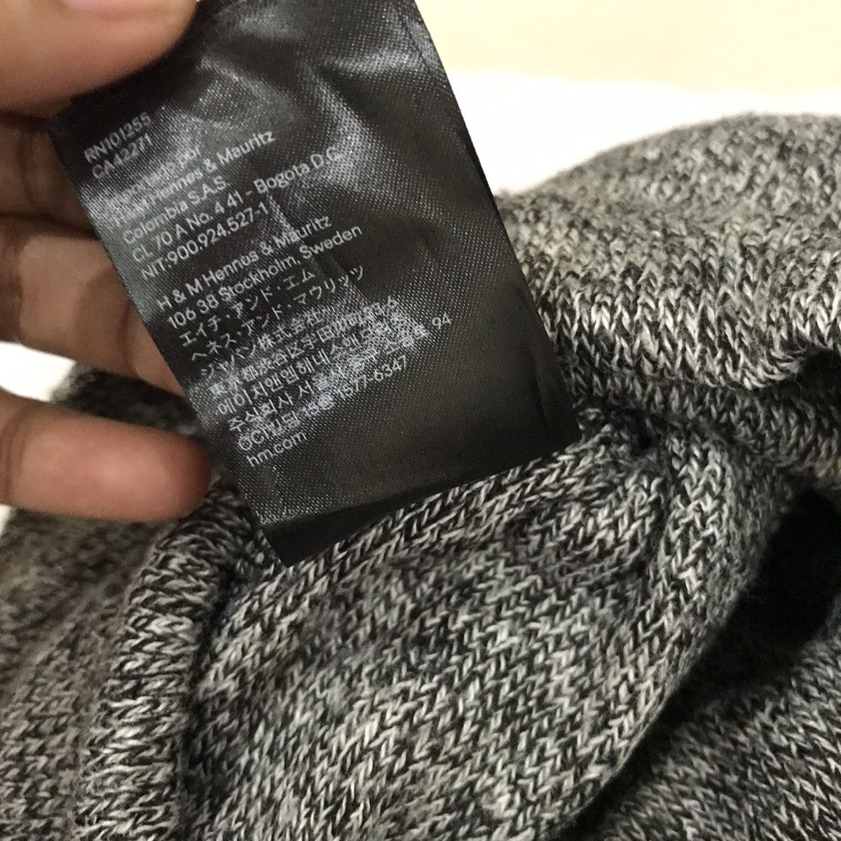 H&M Plain Beanie Hat