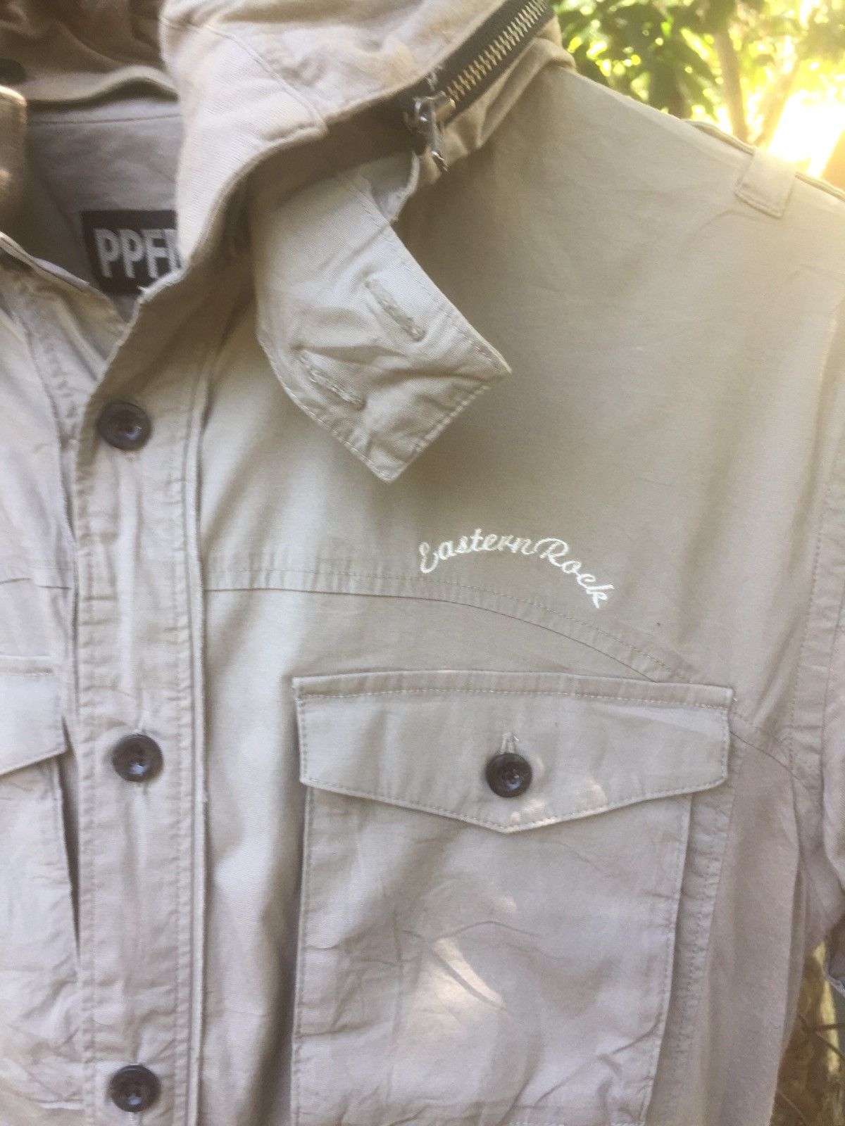 Japanese Brand × PPFM PPFM Button up Hoodie military punk goth Size US S / EU 44-46 / 1 - 6 Thumbnail