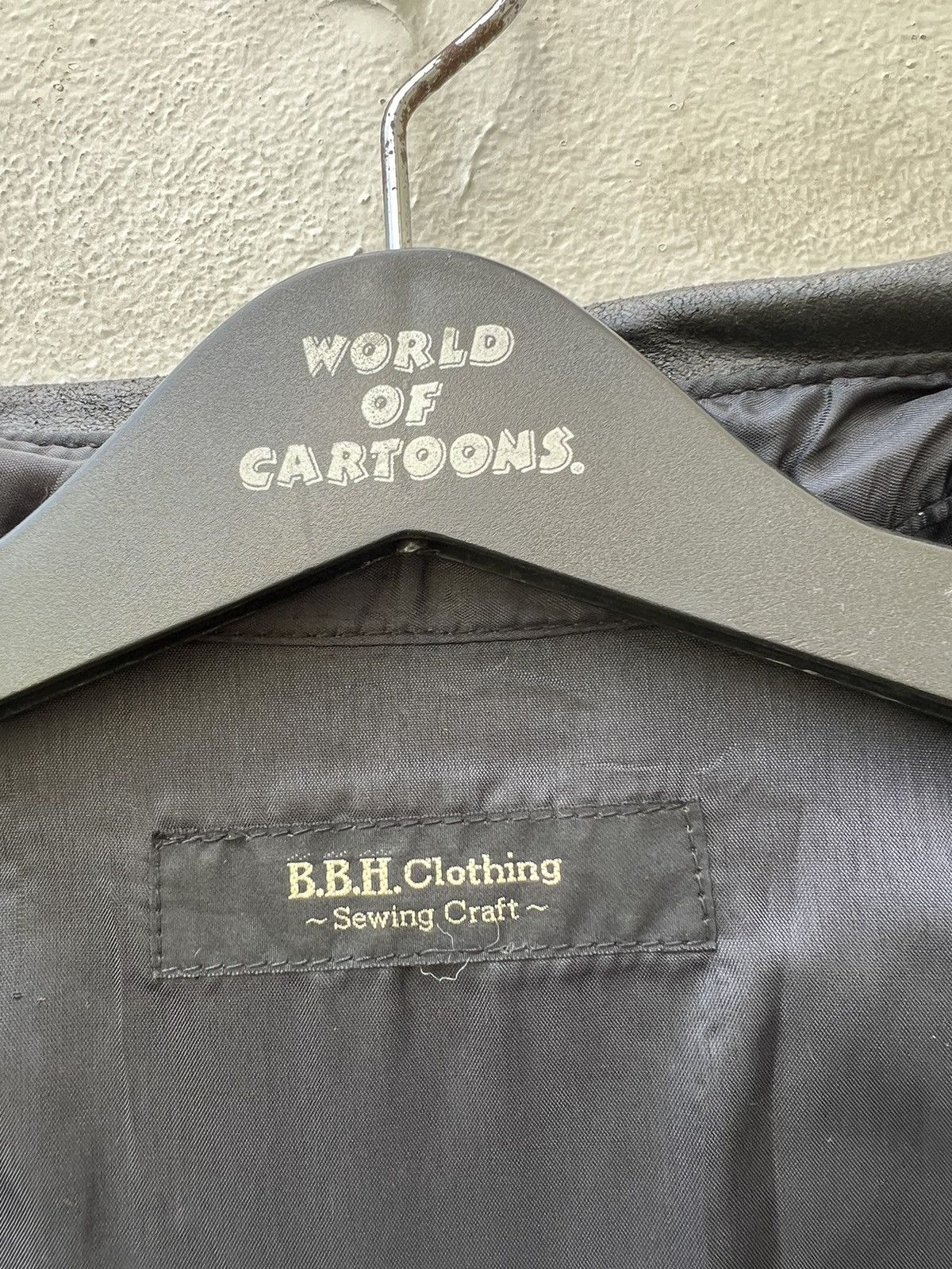 Leather B.B.H. Clothing Japan Distress Cow Leather Western Shirt Size US M / EU 48-50 / 2 - 23 Thumbnail
