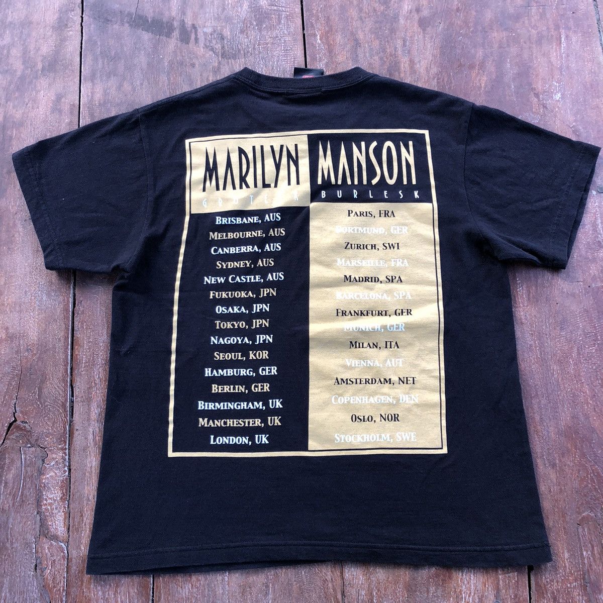 Band Tees Vintage 2003 Marilyn Manson T Shirt Size US M / EU 48-50 / 2 - 2 Thumbnail