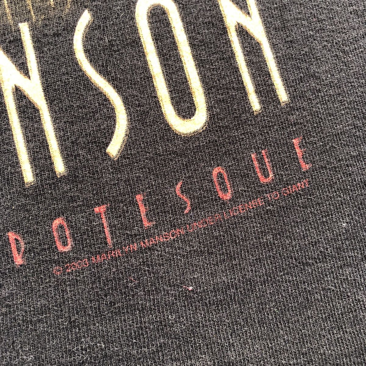 Band Tees Vintage 2003 Marilyn Manson T Shirt Size US M / EU 48-50 / 2 - 6 Thumbnail