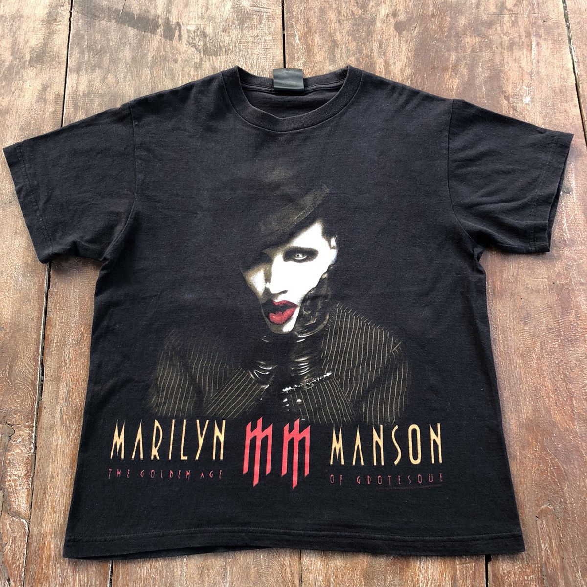 Band Tees Vintage 2003 Marilyn Manson T Shirt Size US M / EU 48-50 / 2 - 1 Thumbnail