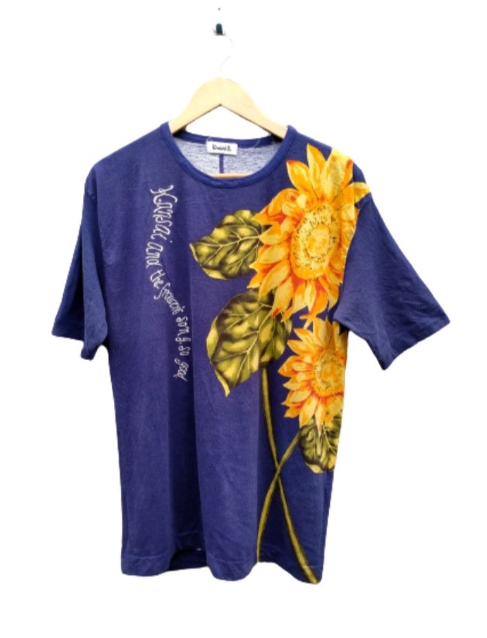 Kansai Yamamoto Kansai 02 floral tshirt Size US M / EU 48-50 / 2 - 1 Thumbnail