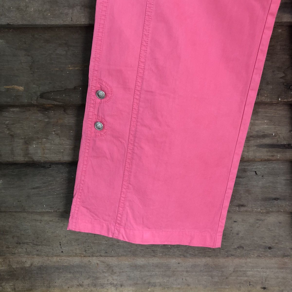 Japanese Brand DLL Circle Pink Cargo utility Multipocket Pants #1364 Size 30" / US 8 / IT 44 - 8 Thumbnail