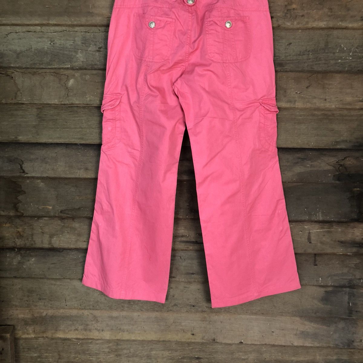 Japanese Brand DLL Circle Pink Cargo utility Multipocket Pants #1364 Size 30" / US 8 / IT 44 - 13 Thumbnail