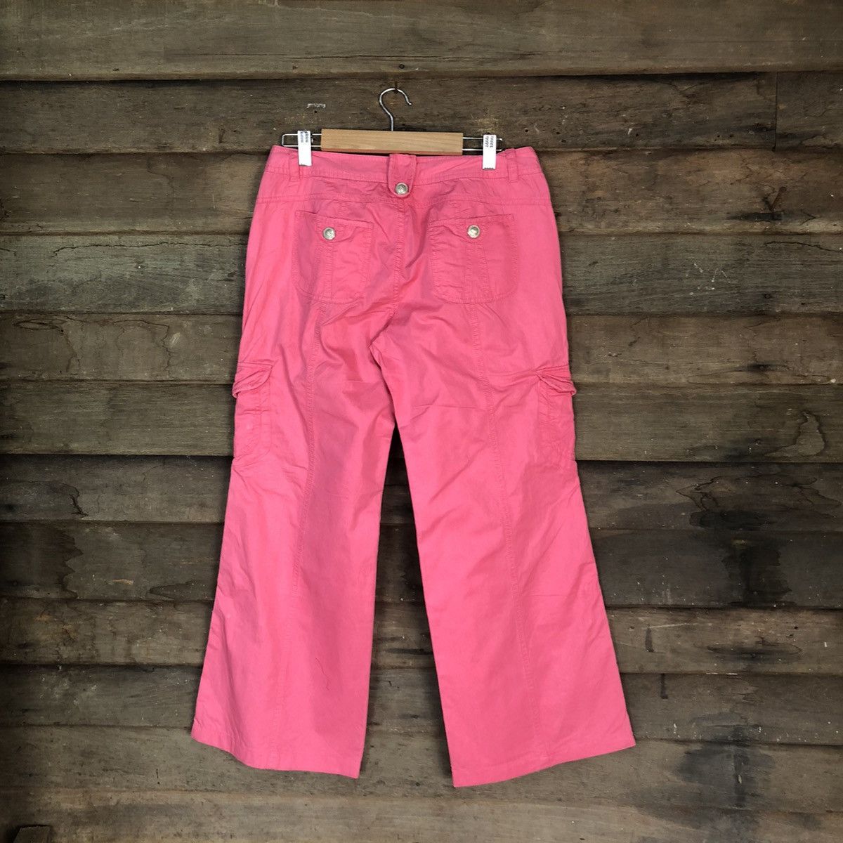 Japanese Brand DLL Circle Pink Cargo utility Multipocket Pants #1364 Size 30" / US 8 / IT 44 - 11 Thumbnail