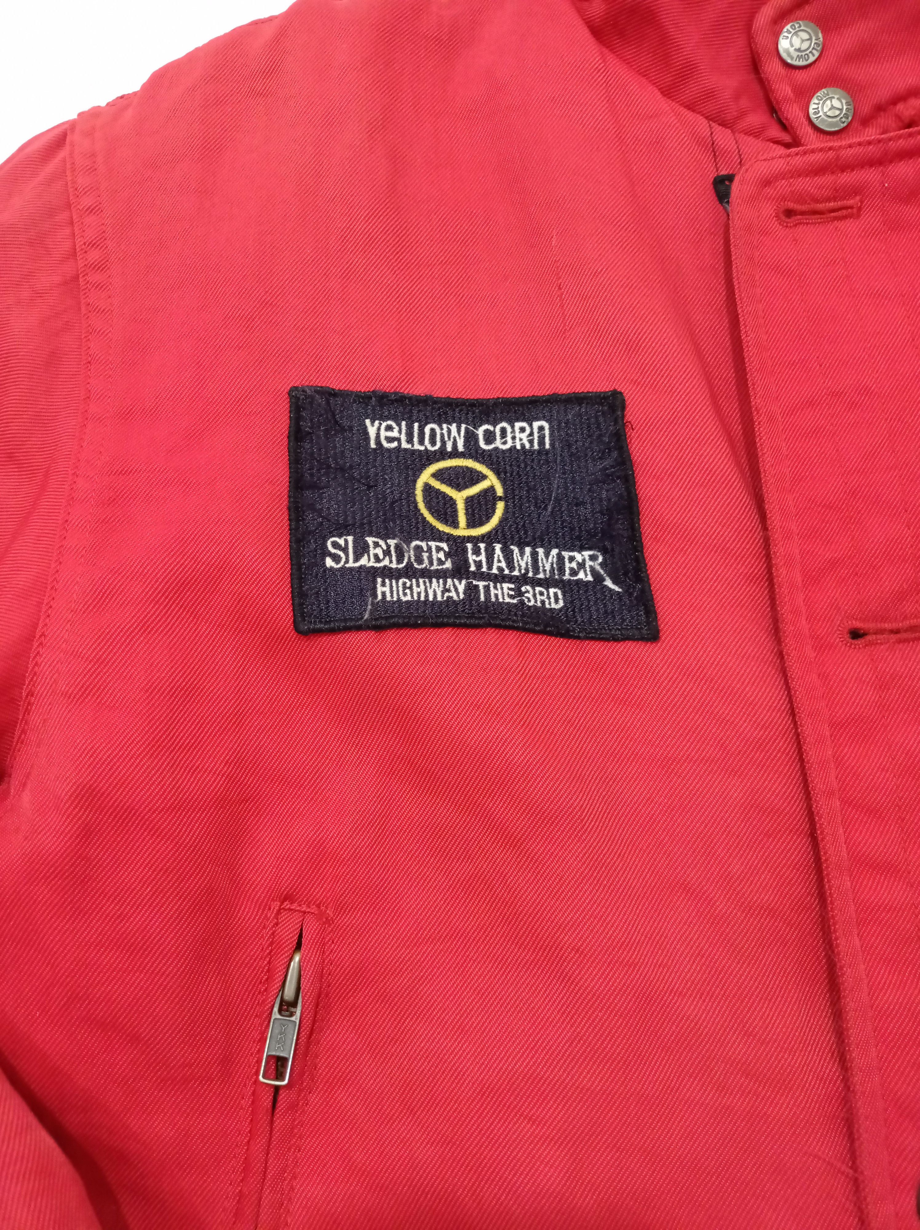 YELLOW CORN Vintage 90s Yellowcorn Jacket Racing Big Logo Size US L / EU 52-54 / 3 - 7 Thumbnail