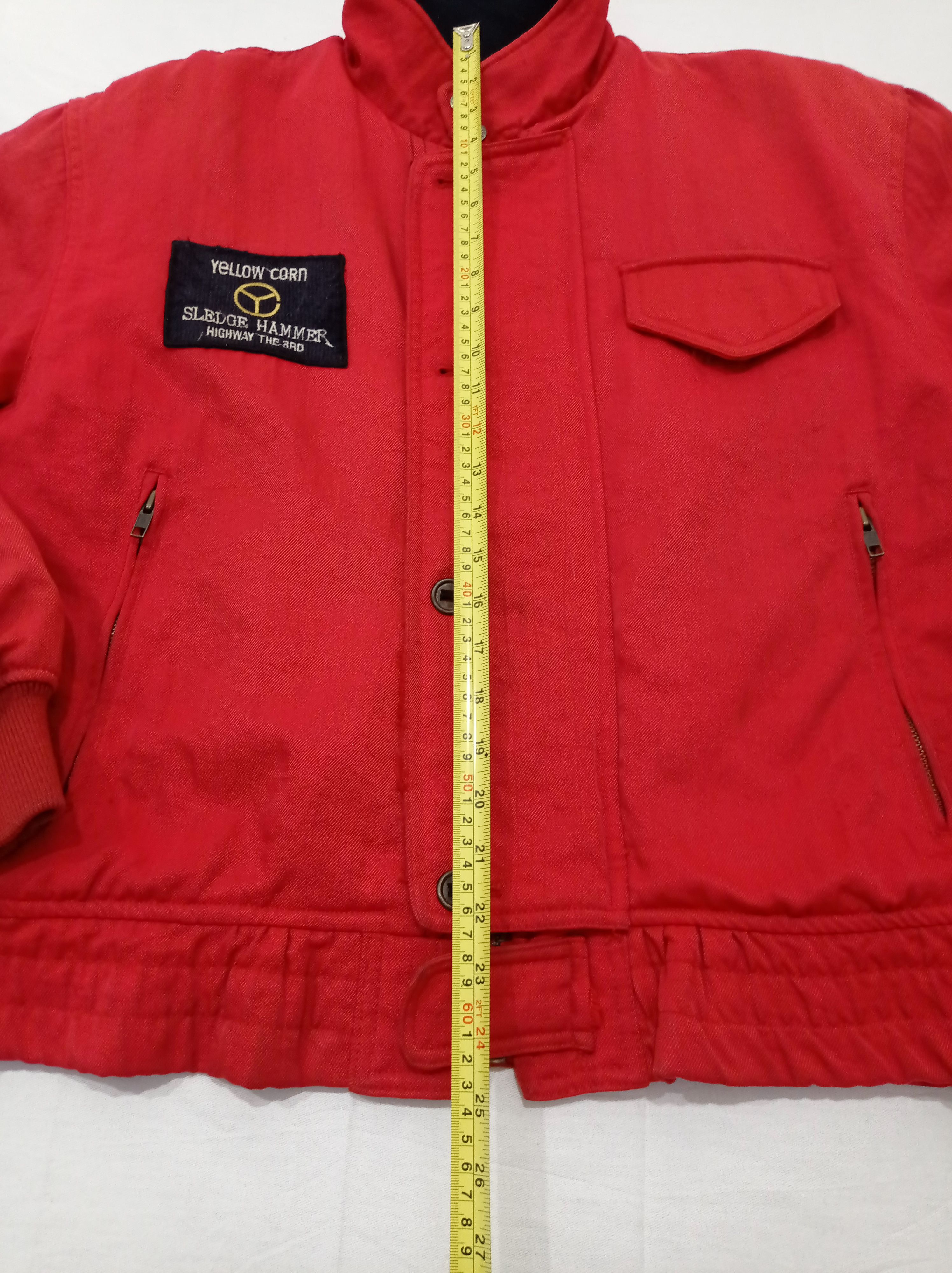 YELLOW CORN Vintage 90s Yellowcorn Jacket Racing Big Logo Size US L / EU 52-54 / 3 - 10 Thumbnail